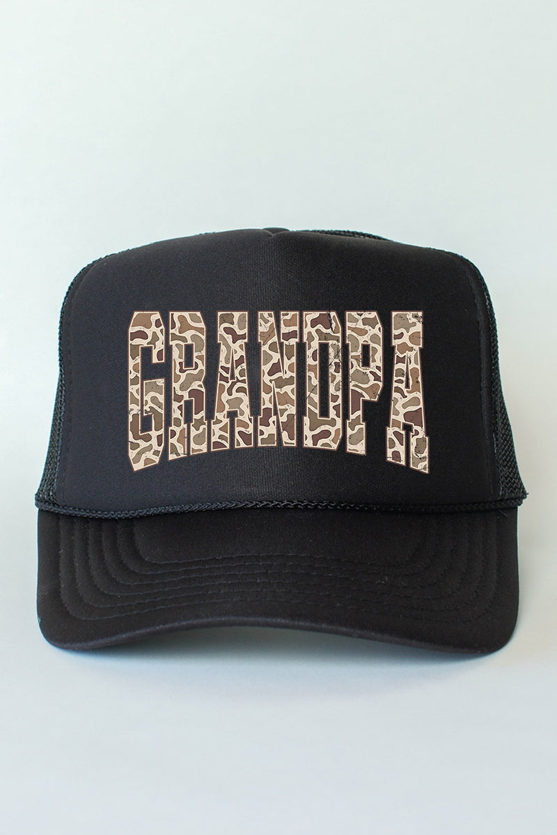 Personalized Father's Day Camo Edition Otto Foam Front Trucker Hat