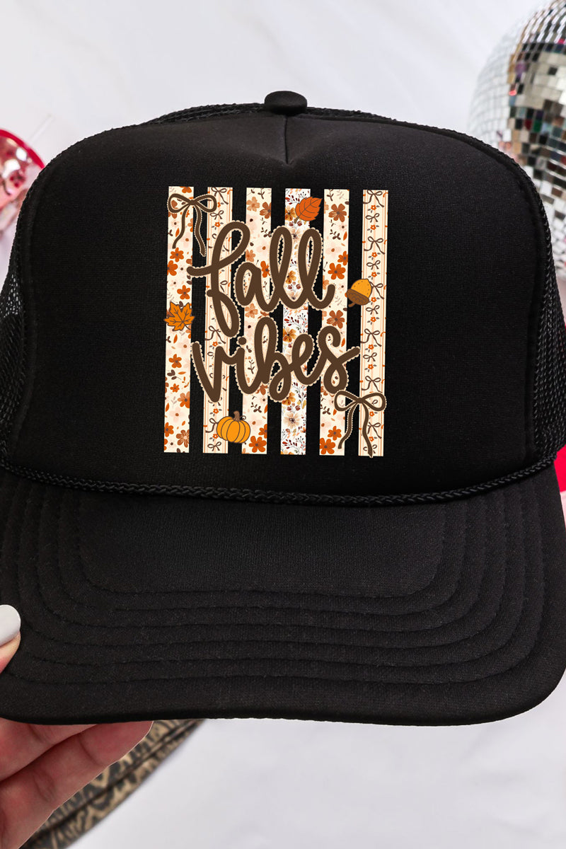 Cozy Coquette Fall Vibes Otto Foam Front Trucker Hat