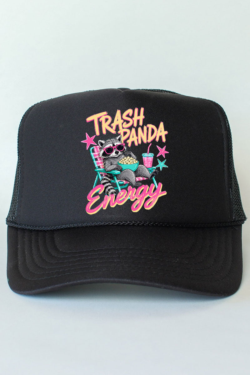 Trash Panda Energy Otto Foam Front Trucker Hat