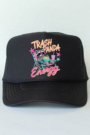 Trash Panda Energy Otto Foam Front Trucker Hat