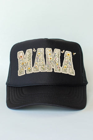 Buzzing Blooms Mama Otto Foam Front Trucker Hat