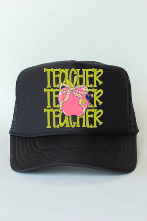 Apple For The Teacher Otto Foam Front Trucker Hat