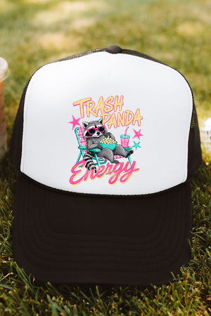 Trash Panda Energy Otto Foam Front Trucker Hat