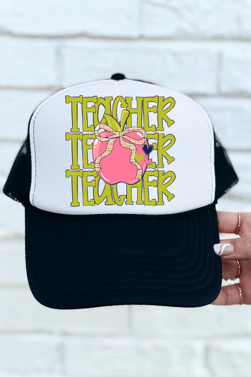 Apple For The Teacher Otto Foam Front Trucker Hat