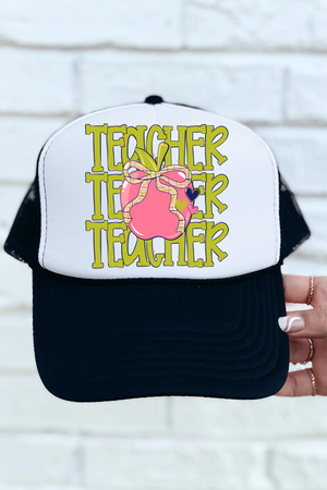 Apple For The Teacher Otto Foam Front Trucker Hat
