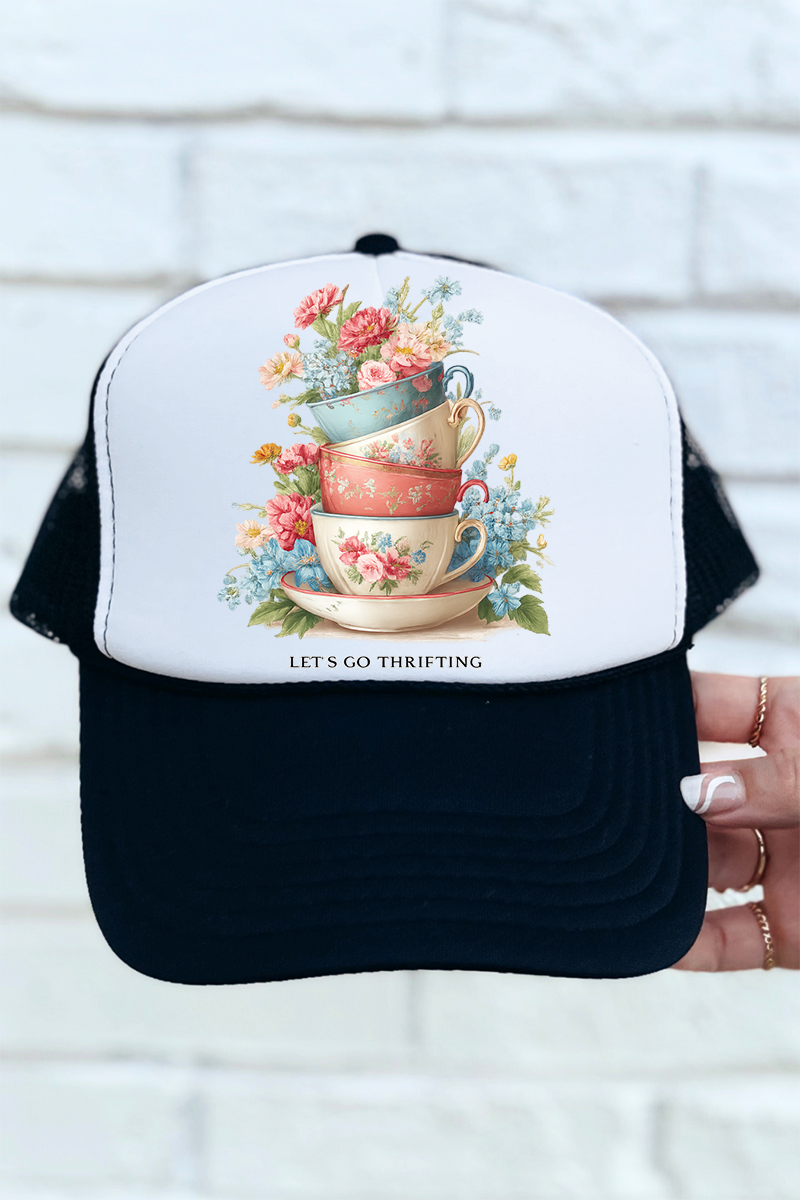 Let's Go Thrifting Otto Foam Front Trucker Hat