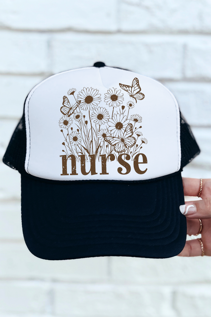 Wildflower Nurse Otto Foam Front Trucker Hat