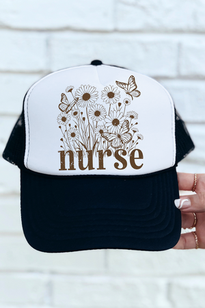 Wildflower Nurse Otto Foam Front Trucker Hat
