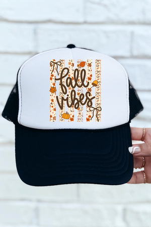 Cozy Coquette Fall Vibes Otto Foam Front Trucker Hat
