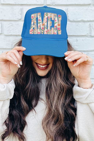 Pearls & Petals Amen Otto Foam Front Trucker Hat