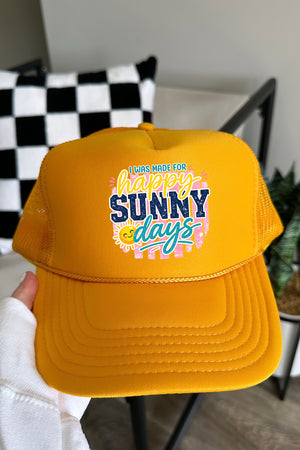 Made For Sunny Days Otto Foam Front Trucker Hat