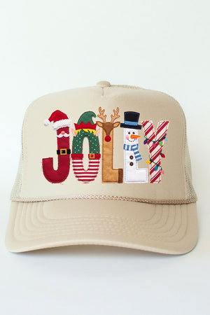 Christmas Characters Jolly Otto Foam Front Trucker Hat
