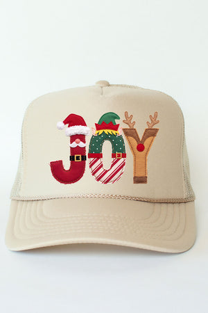 Christmas Characters Joy Otto Foam Front Trucker Hat