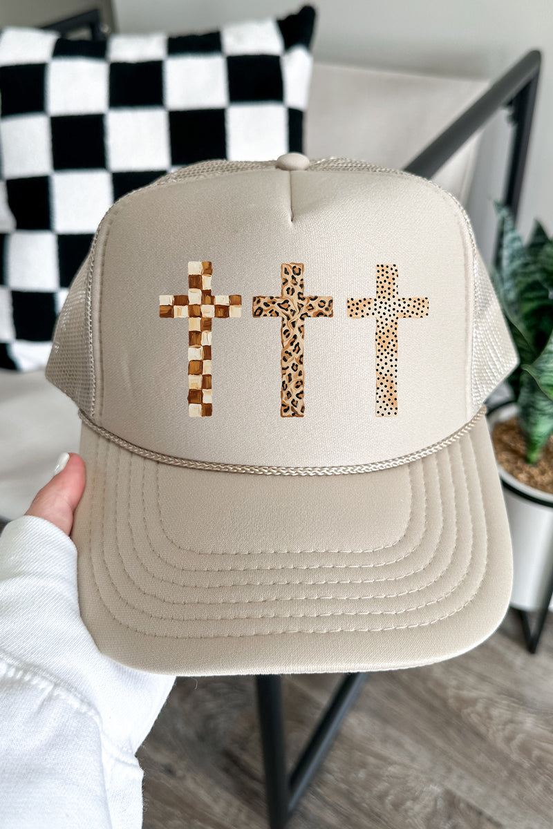 Brushstroke Blessings Otto Foam Front Trucker Hat