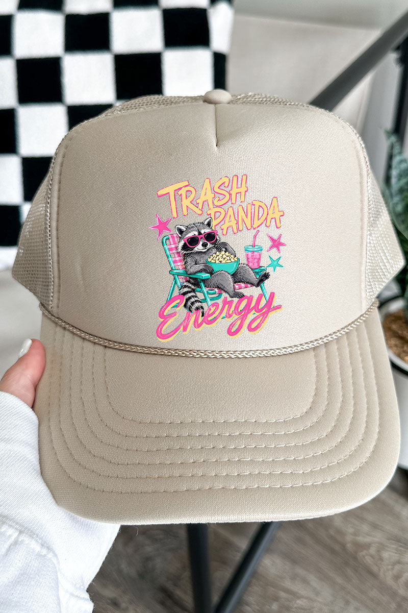 Trash Panda Energy Otto Foam Front Trucker Hat