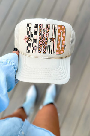 WWJD Pattern Pop Otto Foam Front Trucker Hat