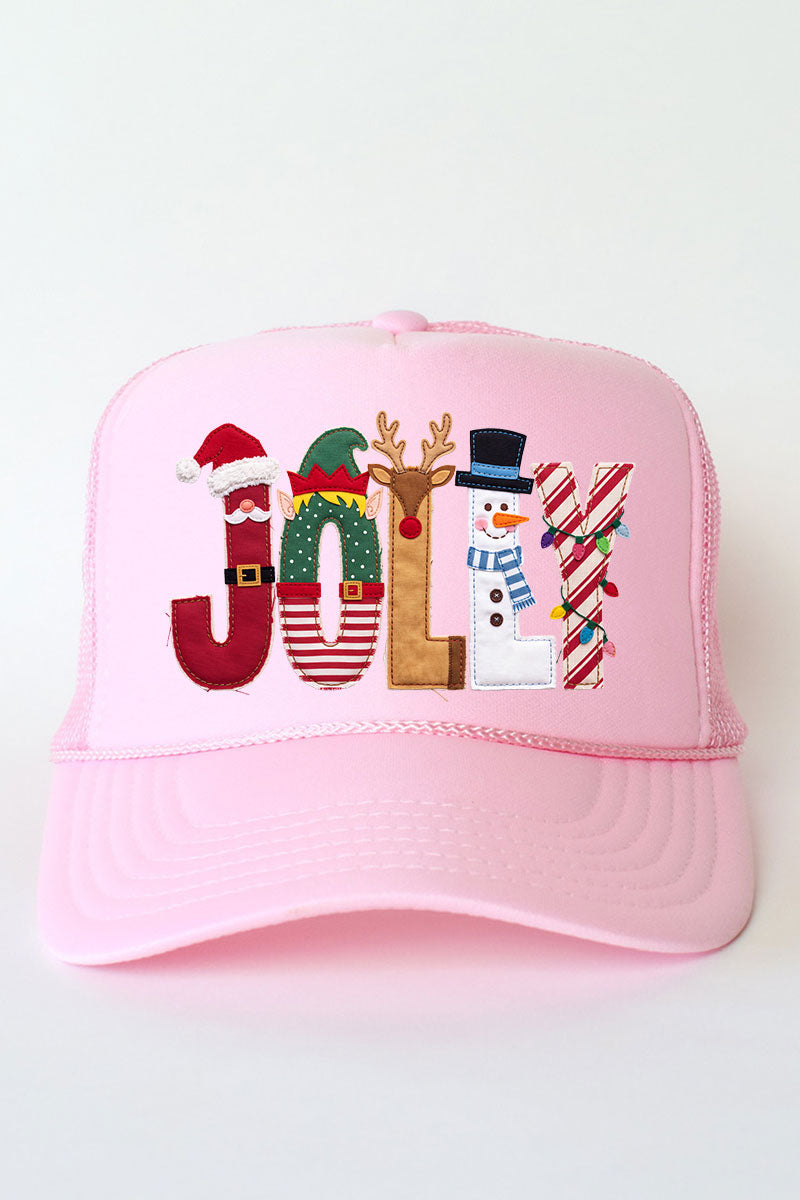 Christmas Characters Jolly Otto Foam Front Trucker Hat