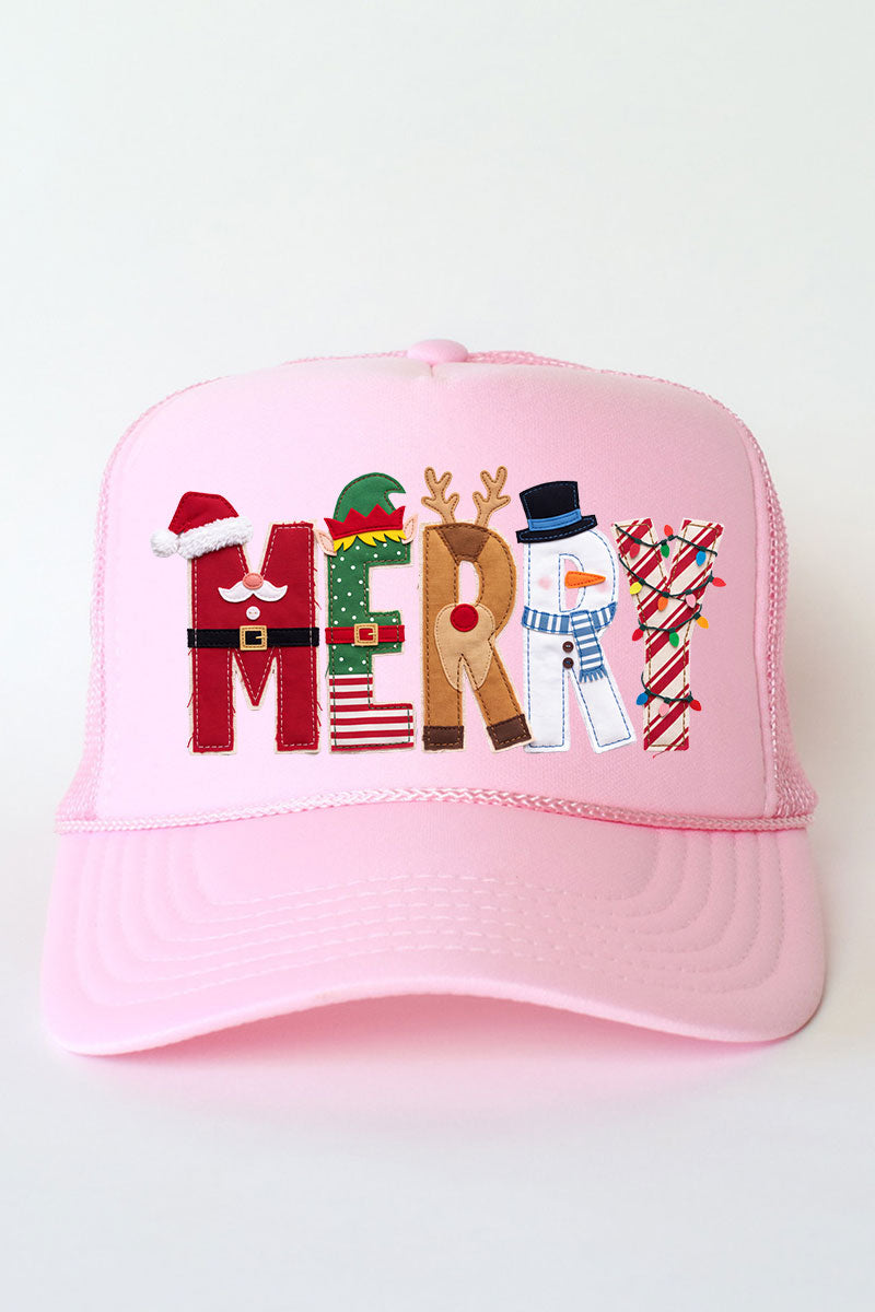 Christmas Characters Merry Otto Foam Front Trucker Hat