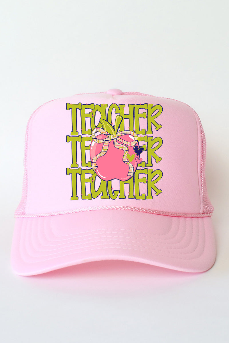 Apple For The Teacher Otto Foam Front Trucker Hat