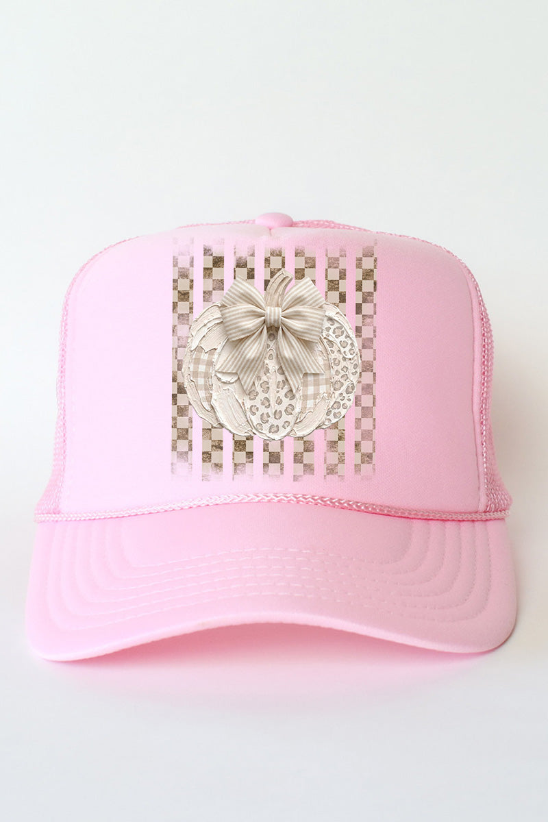 Painted Pumpkin Latte Otto Foam Front Trucker Hat