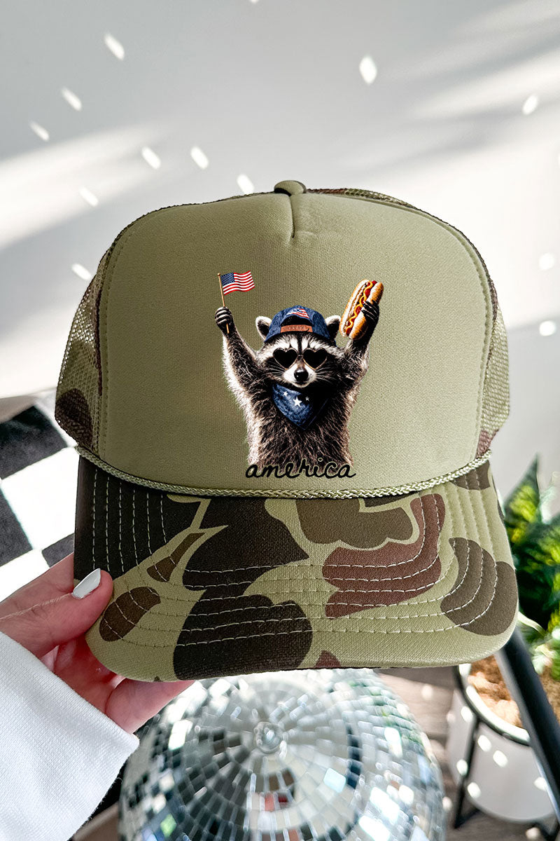 America's Backyard BBQ Bandit Otto Foam Front Trucker Hat