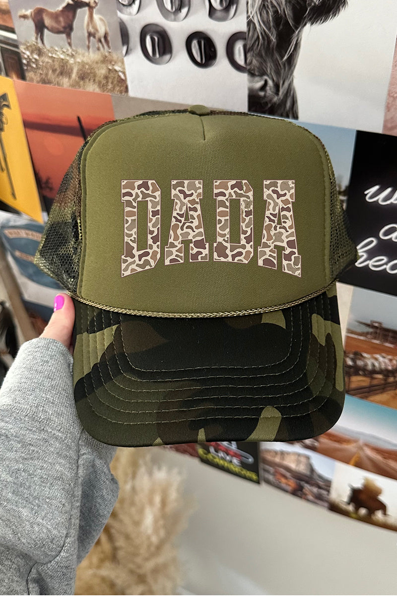 Personalized Father's Day Camo Edition Otto Foam Front Trucker Hat
