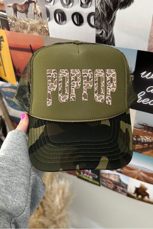 Personalized Father's Day Camo Edition Otto Foam Front Trucker Hat