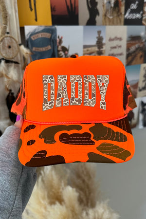 Personalized Father's Day Camo Edition Otto Foam Front Trucker Hat