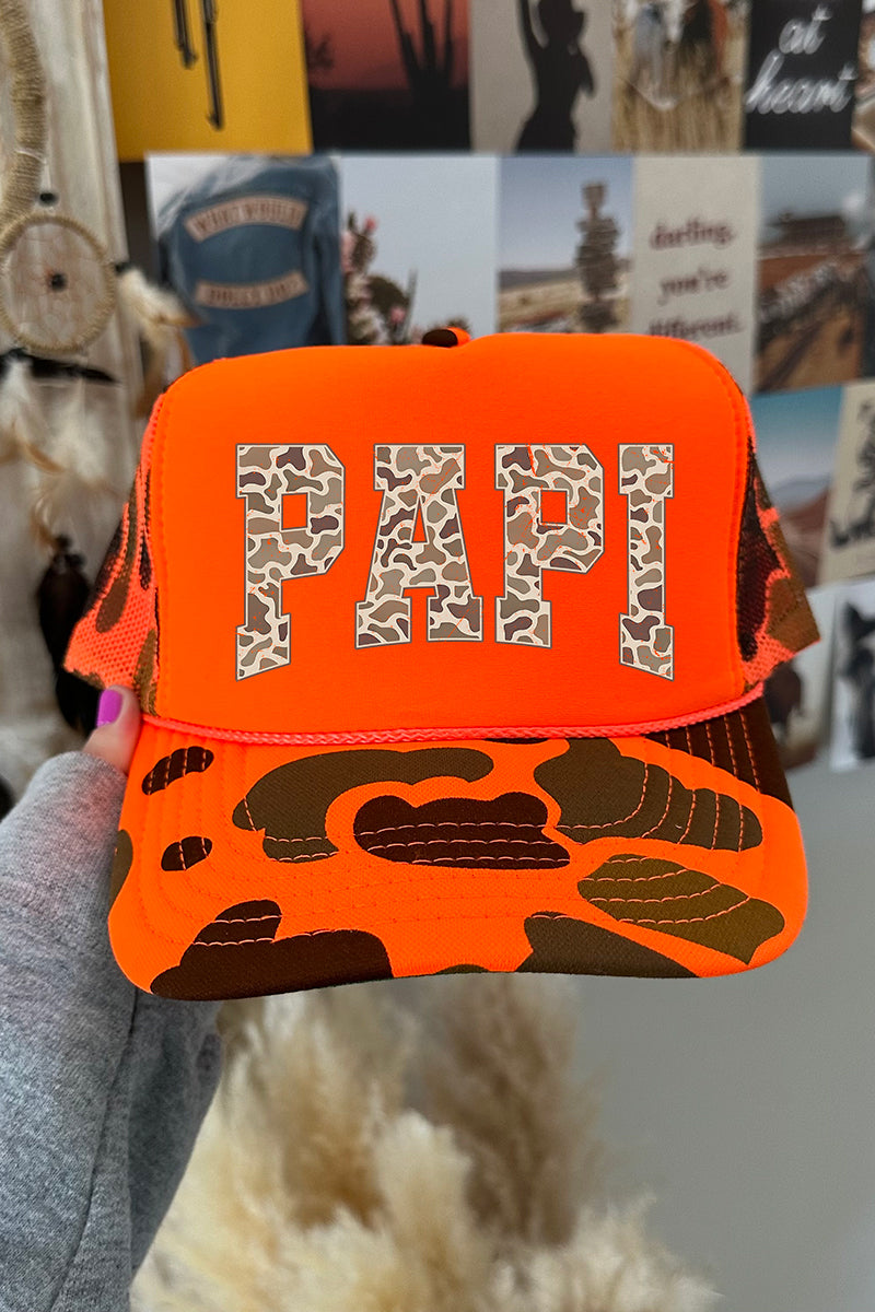 Personalized Father's Day Camo Edition Otto Foam Front Trucker Hat
