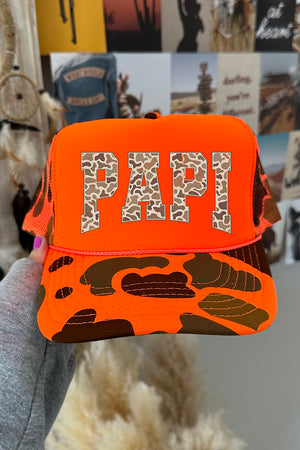Personalized Father's Day Camo Edition Otto Foam Front Trucker Hat
