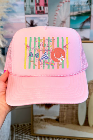 Bikini Summer Vibes Otto Foam Front Trucker Hat