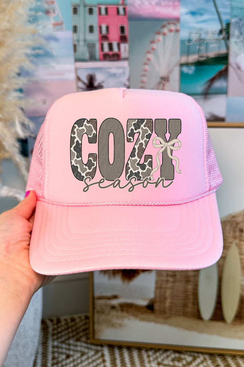Camo Cozy Season Otto Foam Front Trucker Hat