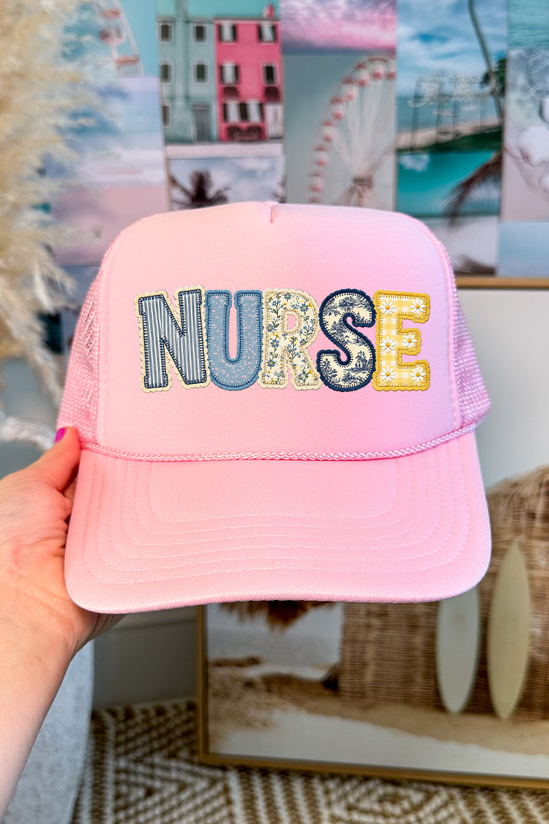 Blue Meadow Nurse Otto Foam Front Trucker Hat
