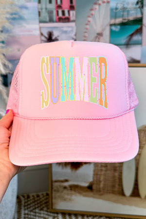 Sunwashed Summer Otto Foam Front Trucker Hat