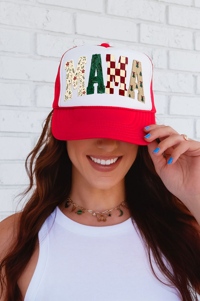 Merry Mama Mix Otto Foam Front Trucker Hat