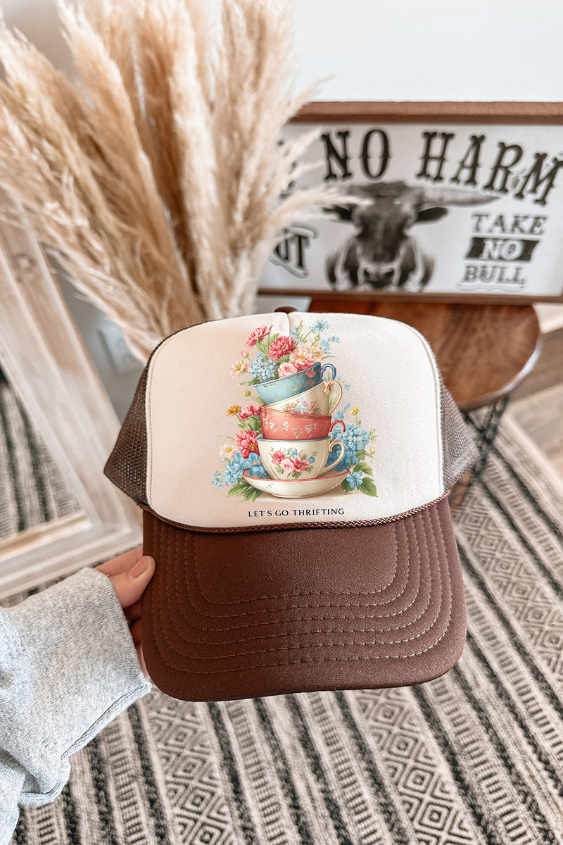 Let's Go Thrifting Otto Foam Front Trucker Hat