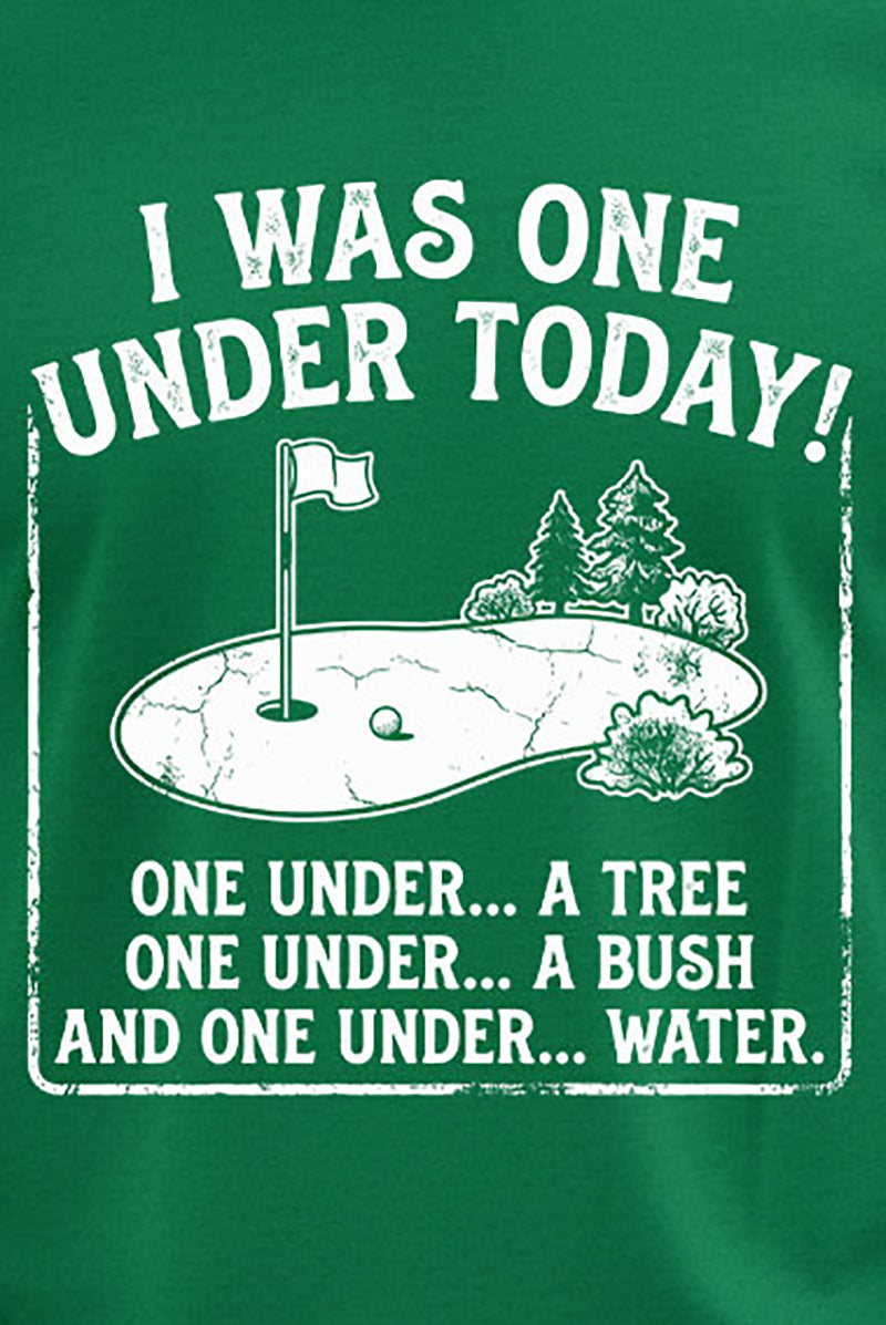 One Under Today Short Sleeve Relaxed Fit T-Shirt