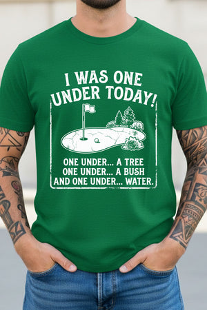 One Under Today Short Sleeve Relaxed Fit T-Shirt