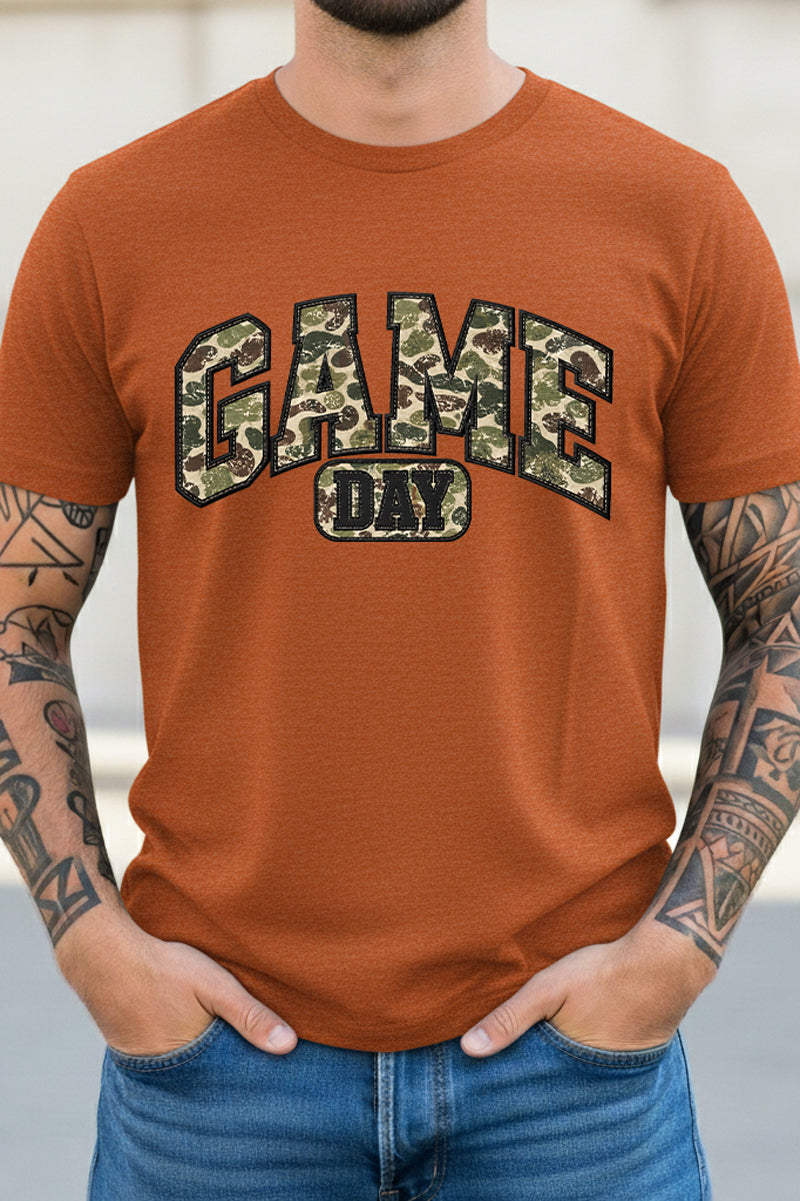 Camo Game Day Short Sleeve Relaxed Fit T-Shirt