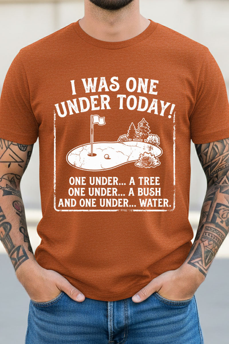 One Under Today Short Sleeve Relaxed Fit T-Shirt