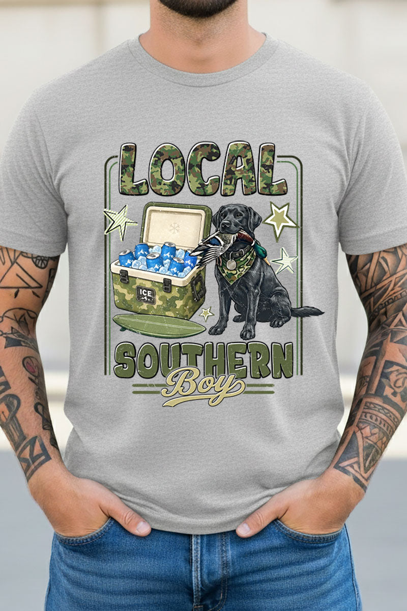 Local Southern Boy Short Sleeve Relaxed Fit T-Shirt
