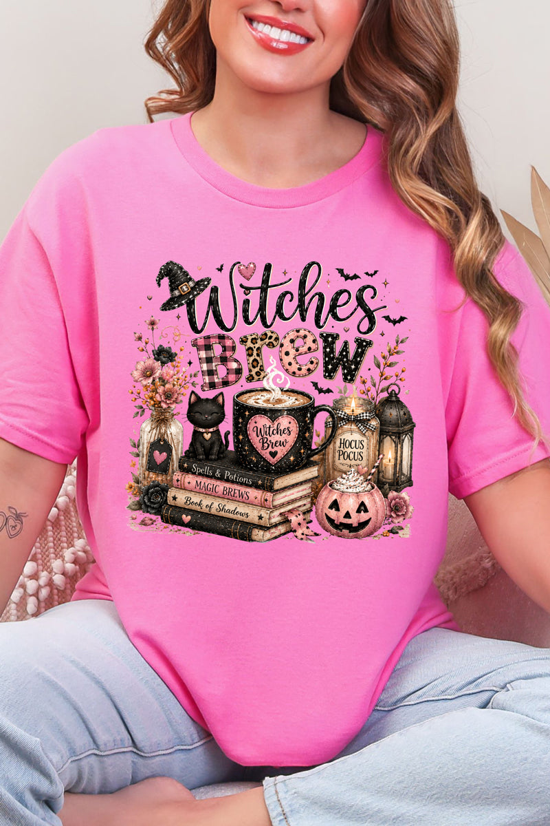 Witches Brew Spells & Potions Short Sleeve Relaxed Fit T-Shirt