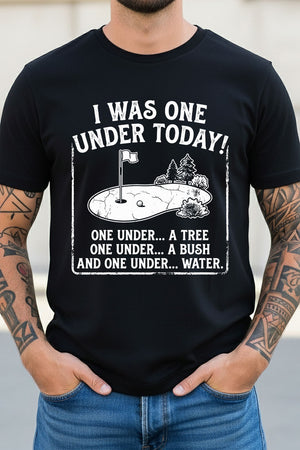 One Under Today Short Sleeve Relaxed Fit T-Shirt