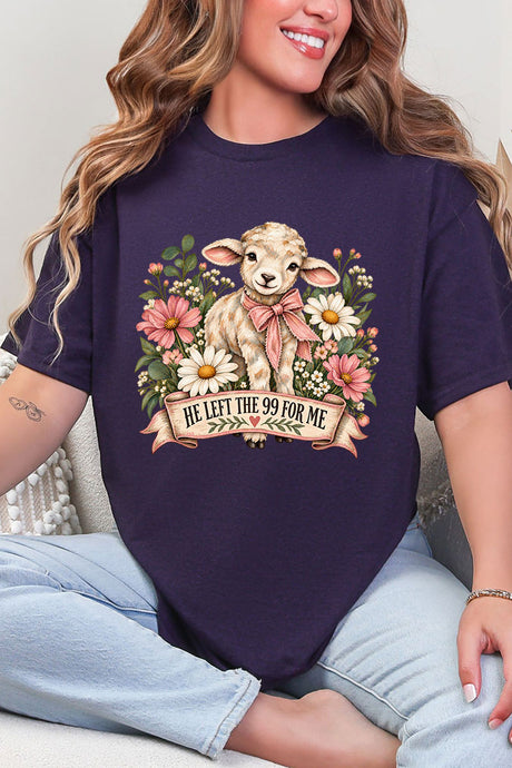 Lamb Left The 99 Short Sleeve Relaxed Fit T-Shirt