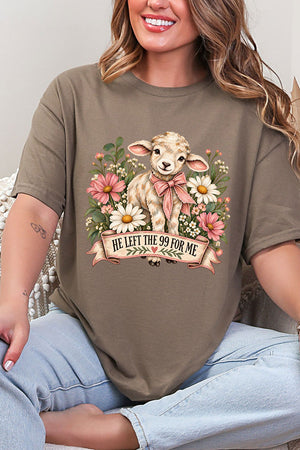 Lamb Left The 99 Short Sleeve Relaxed Fit T-Shirt