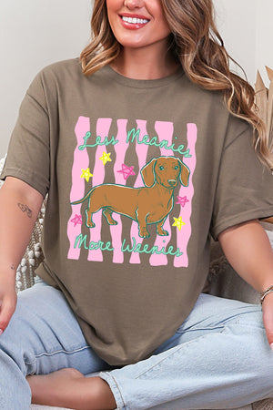 Less Meanies More Weenies Short Sleeve Relaxed Fit T-Shirt