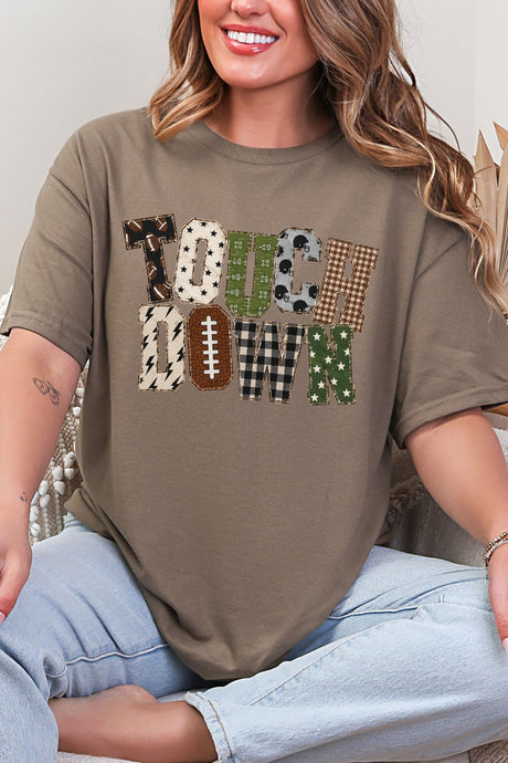 Touchdown Patterned Play Short Sleeve Relaxed Fit T-Shirt