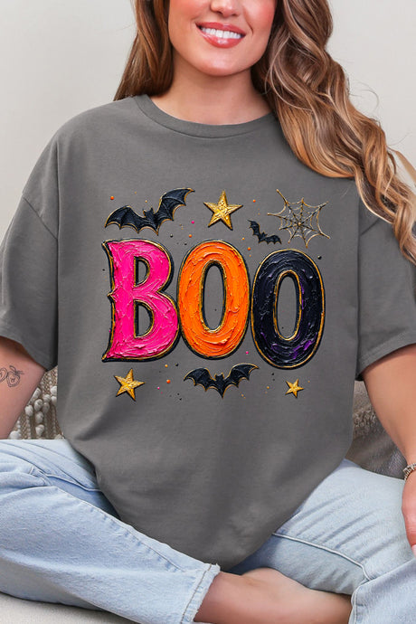 Bold Boo Short Sleeve Relaxed Fit T-Shirt