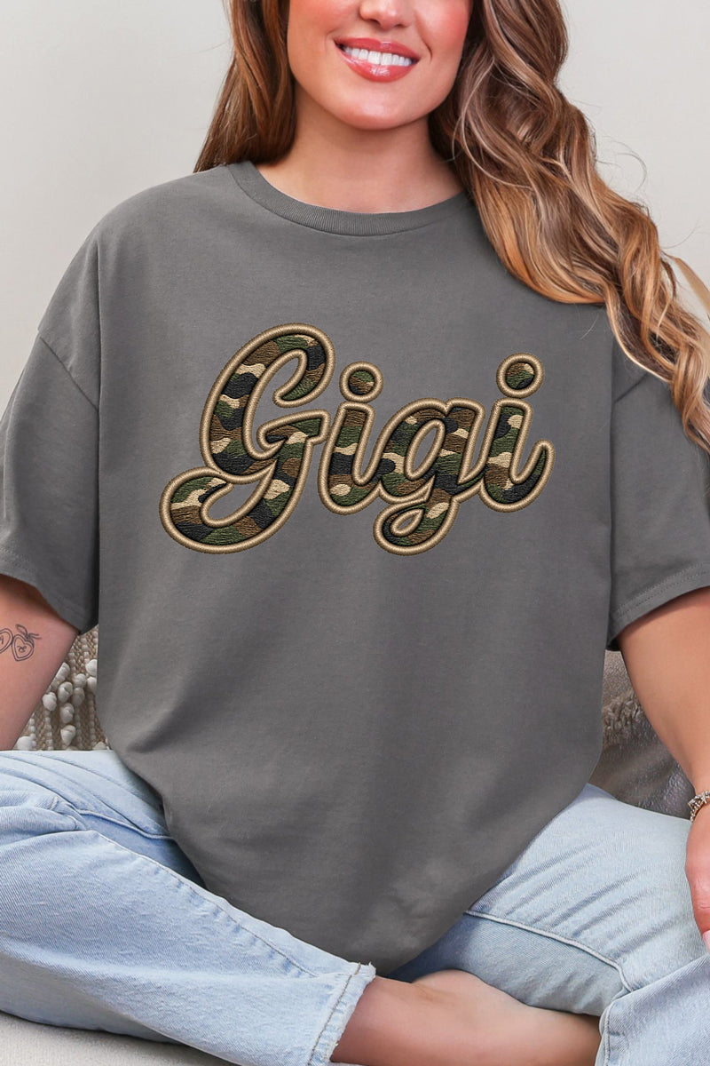 Camo Couture Gigi Short Sleeve Relaxed Fit T-Shirt