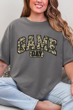 Camo Game Day Short Sleeve Relaxed Fit T-Shirt